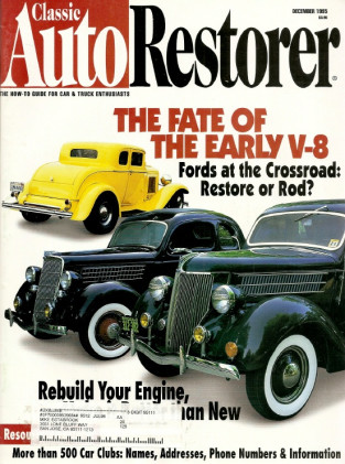 CLASSIC AUTO RESTORER 1995 DEC - 65 BONNEVILLE RAGTOP, 56 DeSOTO PACESETTER
